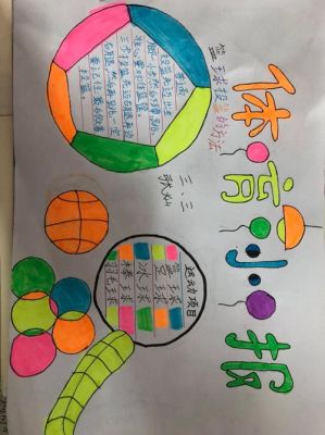 小学生以体育为主题的手抄报的内容（小学关于体育的手抄报 简笔画）-图1