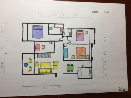 小学生画的房屋（小学生画房屋平面图）