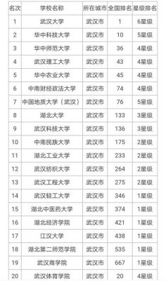 武汉985或211大学（武汉985211大学名单一览表）-图2