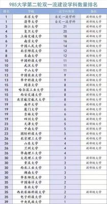985学校的排名（985学校的排名中国）-图3