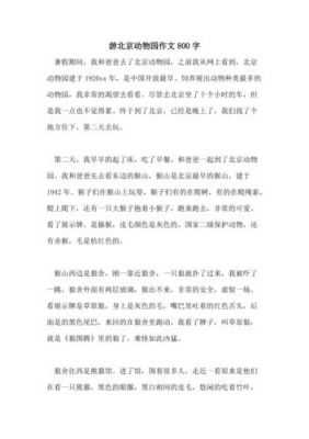 去北京野生动物园小学生要写观后感（北京野生动物园感受）-图3